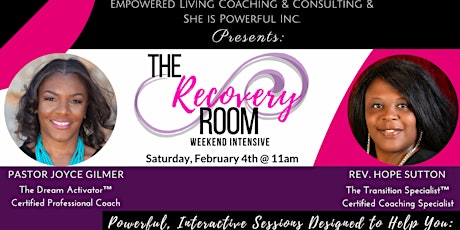 The Recovery Room for Women in Leadership & Business primary image