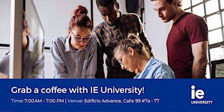 Grab a coffee with IE University!
