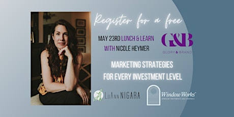 Lunch & Learn: Marketing Strategies for Every Investment Level tickets