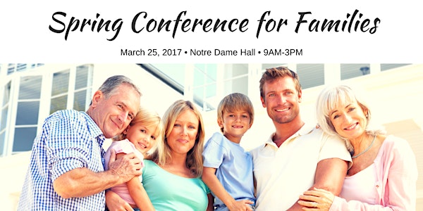 Spring Conference for Families