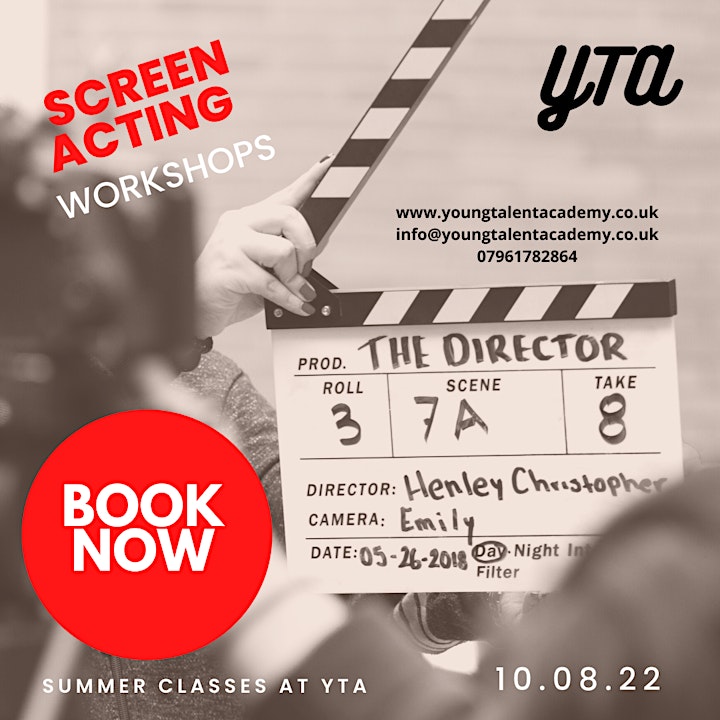 Screen Acting Workshops image