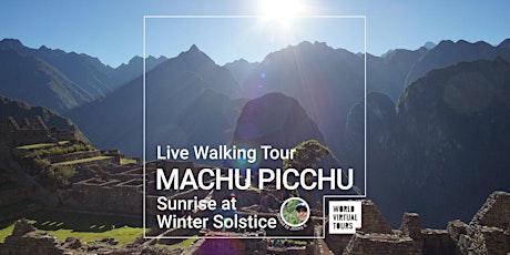 Sunrise in Machu Picchu at Winter Solstice ingressos