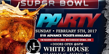 SUPERBOWL BOWL PARTY Sun, February 5th, 2017 primary image