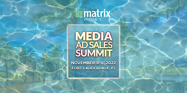 Media Ad Sales Summit 2022