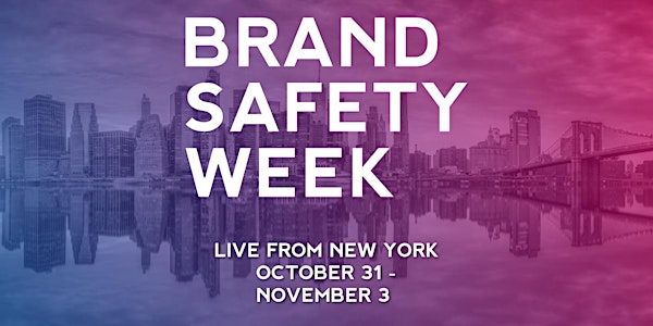 Brand Safety Week New York