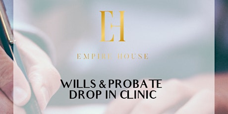 Free Wills & Probate Drop-In Clinic with Chadwick Lawrence tickets
