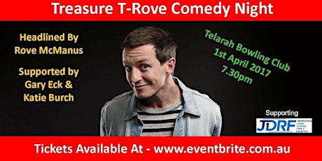 Treasure T-ROVE Comedy Night primary image