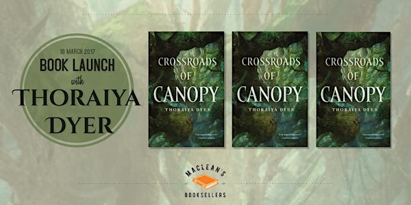 Book Launch: "Crossroads of Canopy" by Thoraiya Dyer