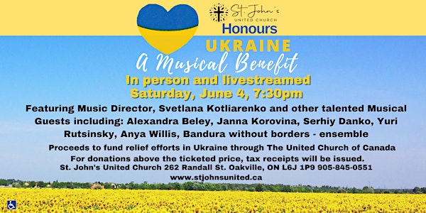 Concert Honouring Ukraine