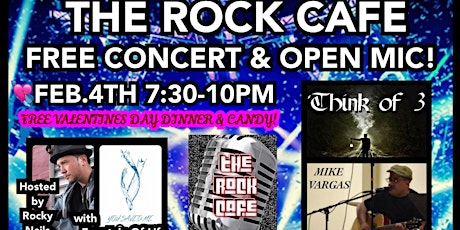 Rock Cafe Concert & Open Mic primary image