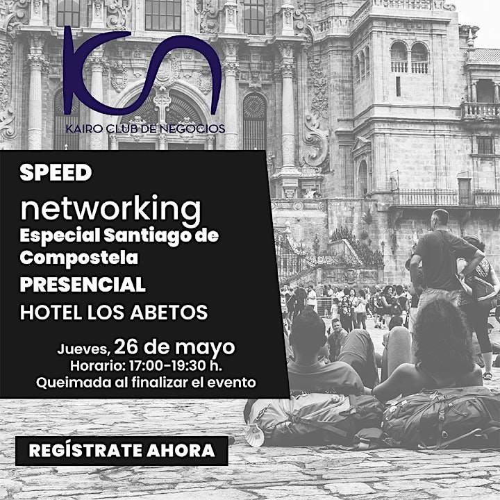 Imagen de KCN Speed Networking Presencial Santiago de Compostela- 26 de mayo