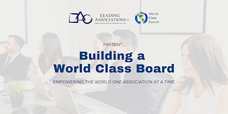 Imagen principal de Building a World Class Board