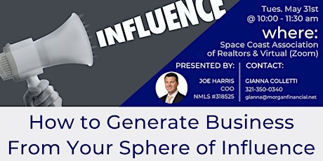 Imagen principal de How to Generate Business From Your Sphere of Influence