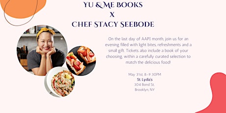 AAPI Month Celebration with Chef Stacy Seebode x Yu and Me Books tickets