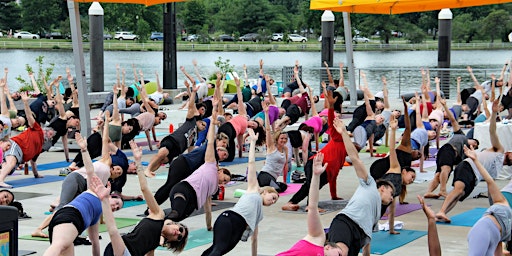 Outdoor Yoga at The Wharf 2022