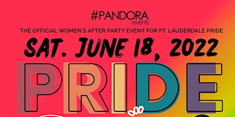 Pandora Pride  Fort Lauderdale tickets