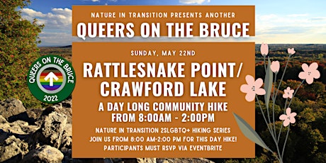 QUEERS ON THE BRUCE with Nature in Transition @ Rattlesnake Point