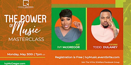 The Power of Music Master Class tickets