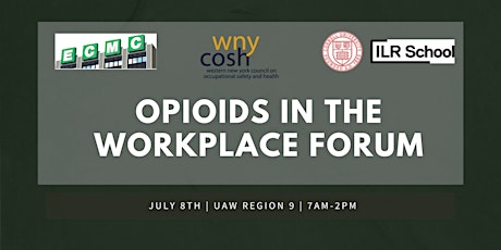 Opioids in the Workplace Forum tickets