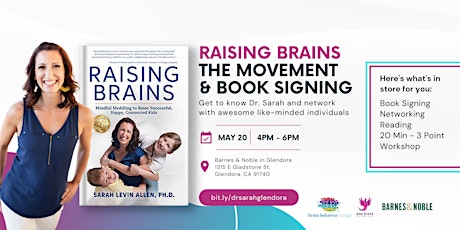 Raising Brains Book Signing w/ Dr. Sarah Allen - #RaisingBrains Movement tickets