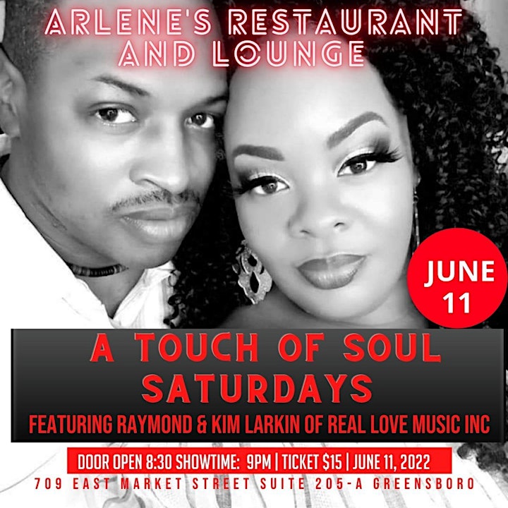 A Touch of Soul Saturdays with  Raymond & Kim Larkin of Real Love Music Inc image