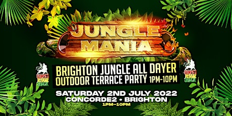 Jungle Mania Brighton All Dayer - Outdoor Terrace Party tickets