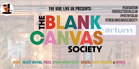 Blank Canvas Society tickets