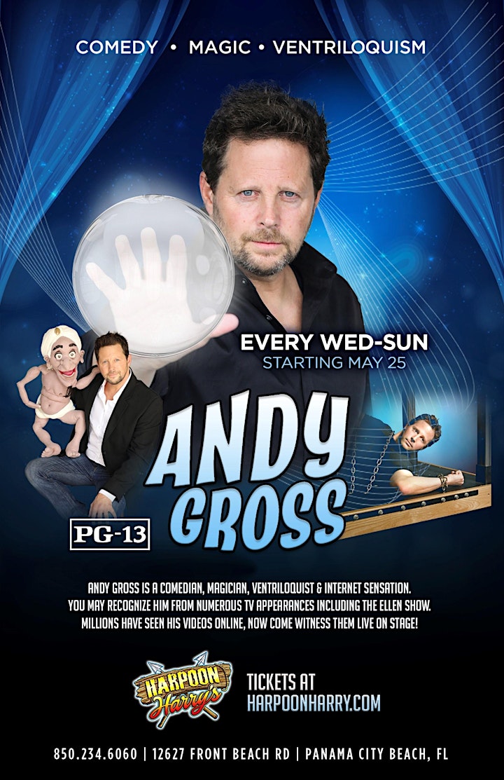 Andy Gross Live:  Comedian, Magician & Ventriloquism image