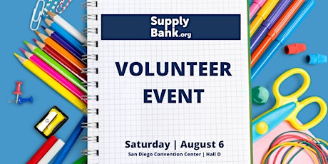 SupplyBank.org San Diego Volunteer Event tickets