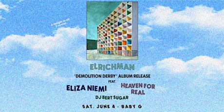 Elrichman Album Release + Eliza Niemi & Heaven for Real tickets