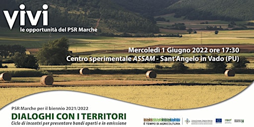 Roadshow del PSR Marche - Maggio 2022