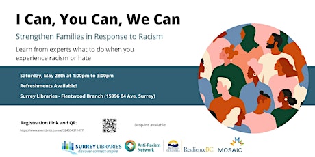 I Can, We Can, You Can: Strengthen Families in Response to Racism tickets