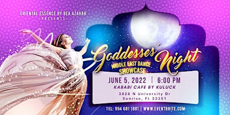 GODDESSES NIGHT - MIDDLE EAST DANCE SHOWCASE tickets