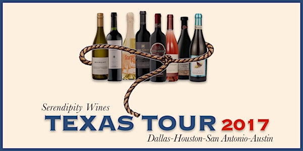 Serendipity Wines Texas Tour 2017