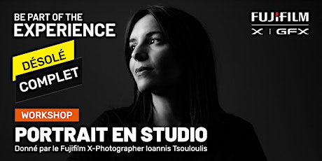 Atelier | Portrait en studio | Lumière continue & Flash | Bruxelles Evere billets