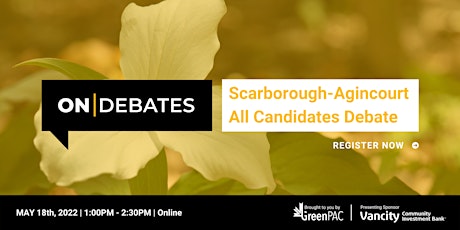 SPLC Scarborough-Agincourt All Candidates Town Hall tickets