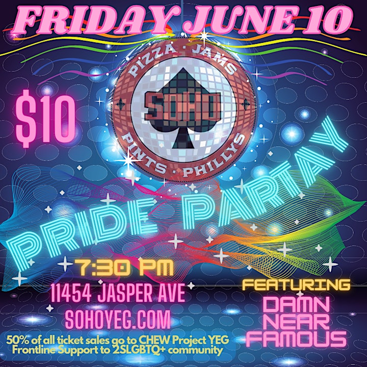 Pride Partay @ SOHO SOLD OUT PRESALE LIMITED TIX AT DOOR! image