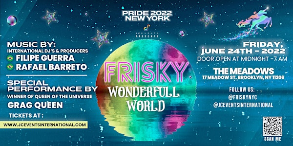 FRISKY-WONDERFUL WORLD/PRIDE 2022 NEW YORK