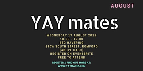 YAY mates - Art Chat & Social tickets