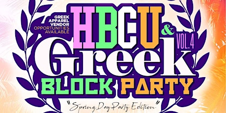 DFW HBCU & GREEK BLOCK PARTY tickets