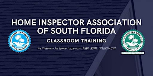 Inspectors Classroom Training:  Residential Plumbing Systems and Components