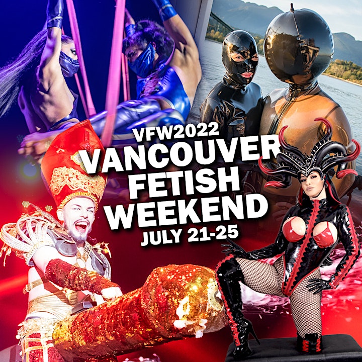 Vancouver Fetish Weekend 2022 - ONLINE TICKETS image