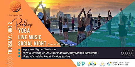 Rooftop Sunset Yoga, Satsang, Music, Community & More - June Edition tickets