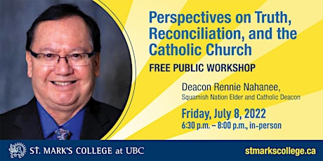 Perspectives on Truth, Reconciliation, and the Catholic Church tickets