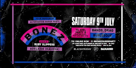BONEZ • Alternative Queer Party • Adelaide tickets