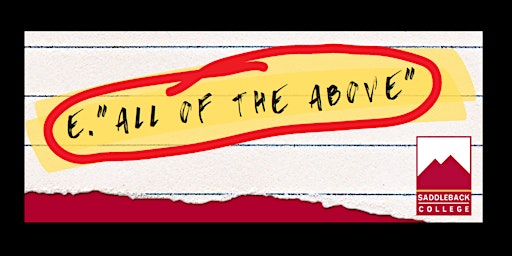 "All of the Above" at the Saddleback Art Gallery