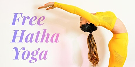 New IN PERSON Lunchtime Hatha Yoga Classes on Wednesdays FOR FREE tickets