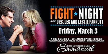 Date Night: Fight Night with Drs. Les and Leslie Parrott at Emmanuel primary image