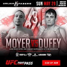 Urijah Faber's A1 Combat #3 Moyer VS Duffy tickets