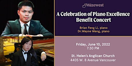 A Celebration of Piano Excellence - Muzewest Concerts Benefit Recital tickets